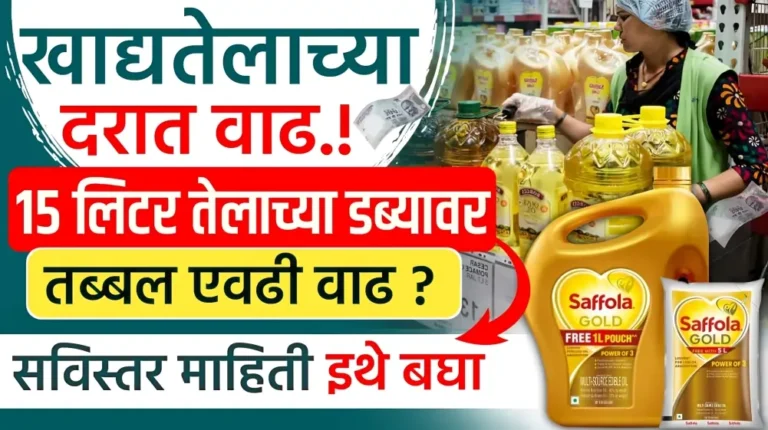 edible oil rate today